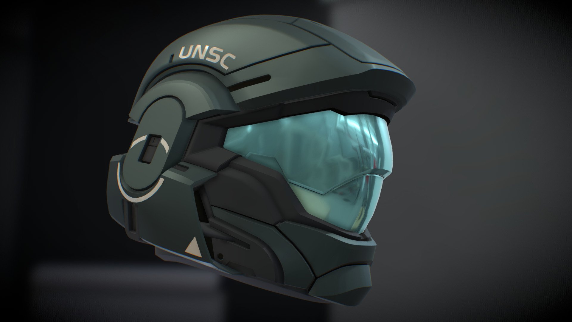 Mjolnir Gen 2 ODST Helmet (Free) 3d model