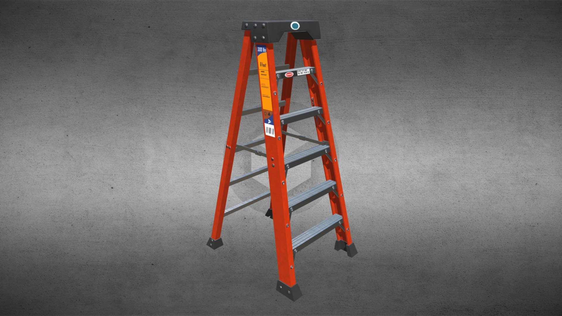 Step Ladder 3d model