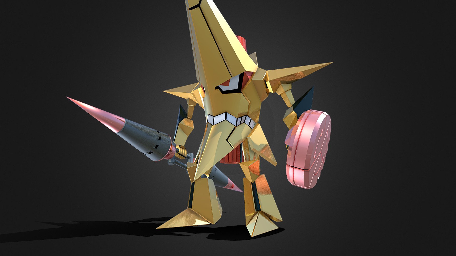 King Kittan 3d model