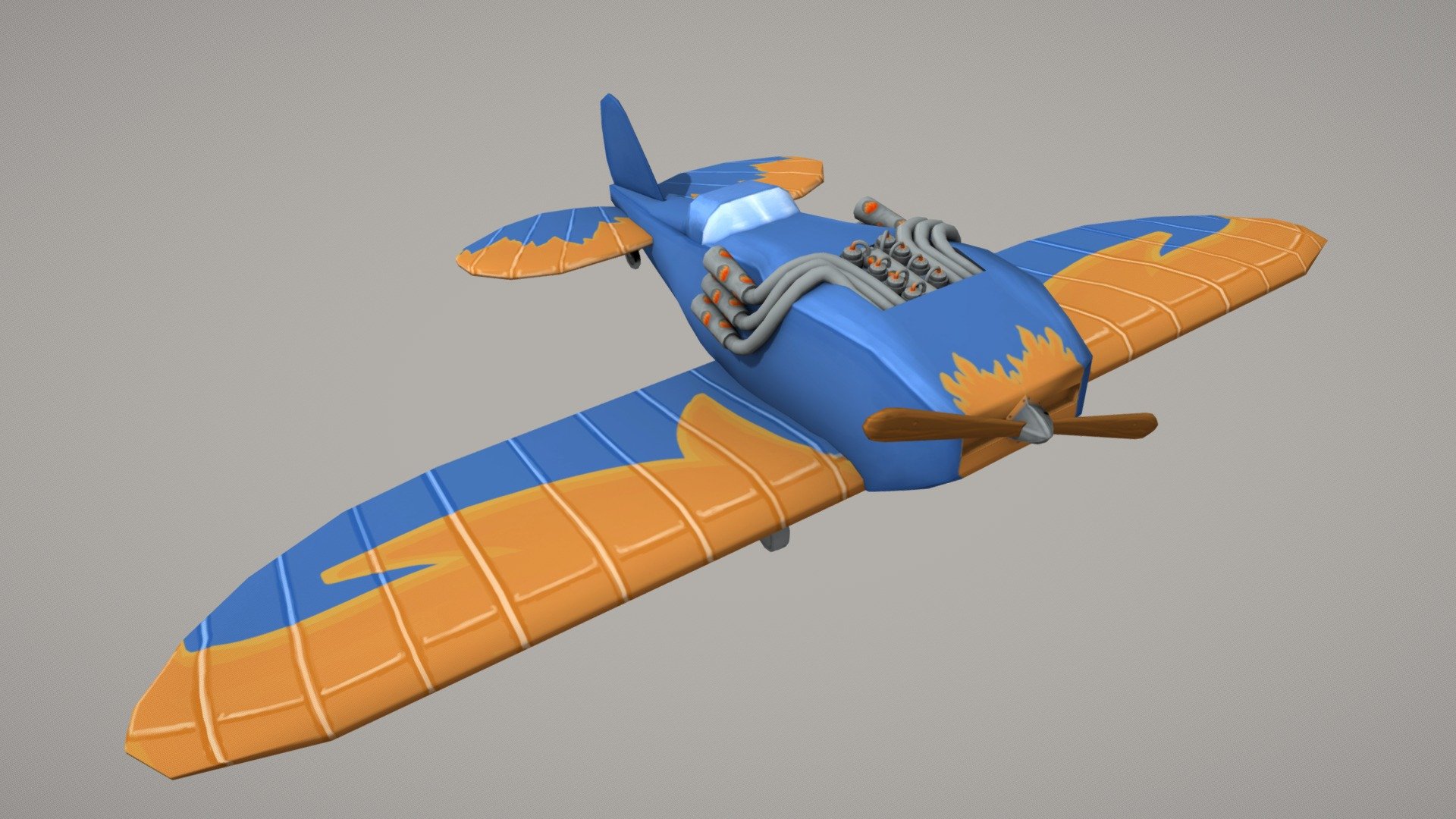 Flying circus 3d model