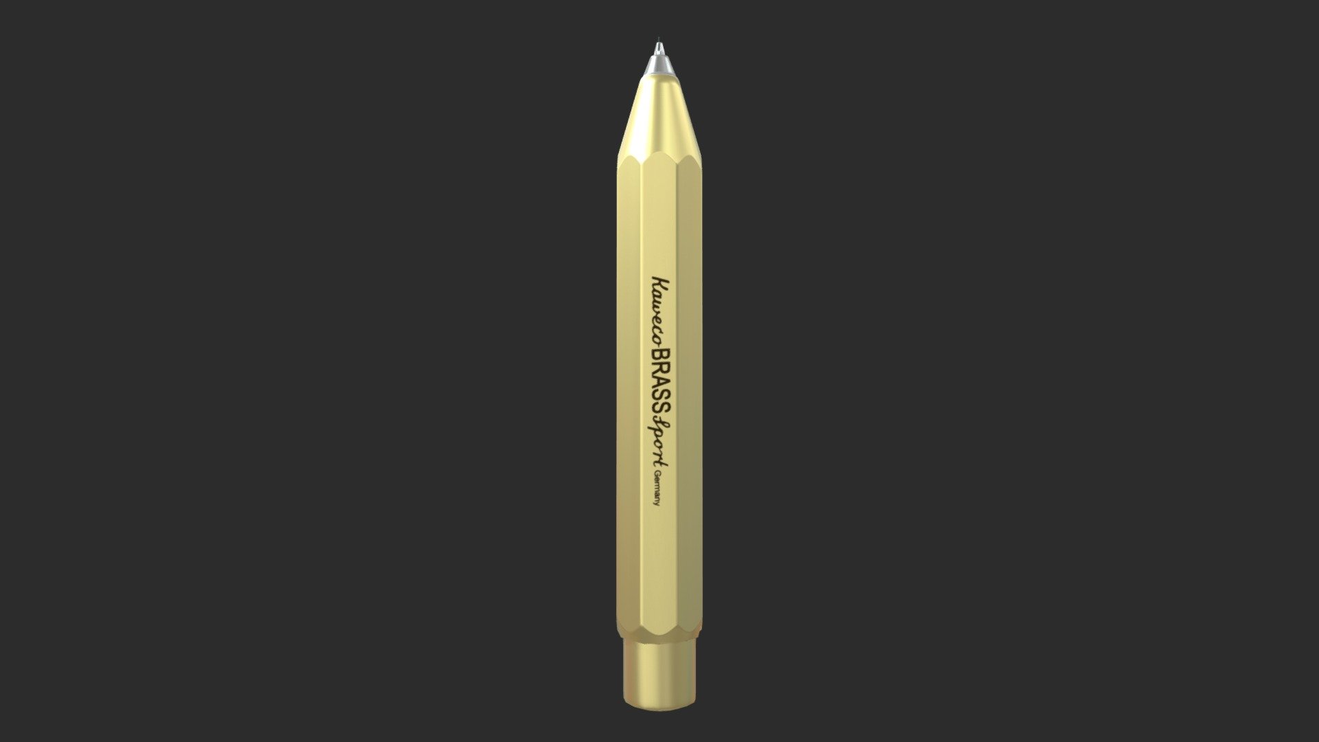 Kaweco Brass Sport Mechanical Pencil 3d model