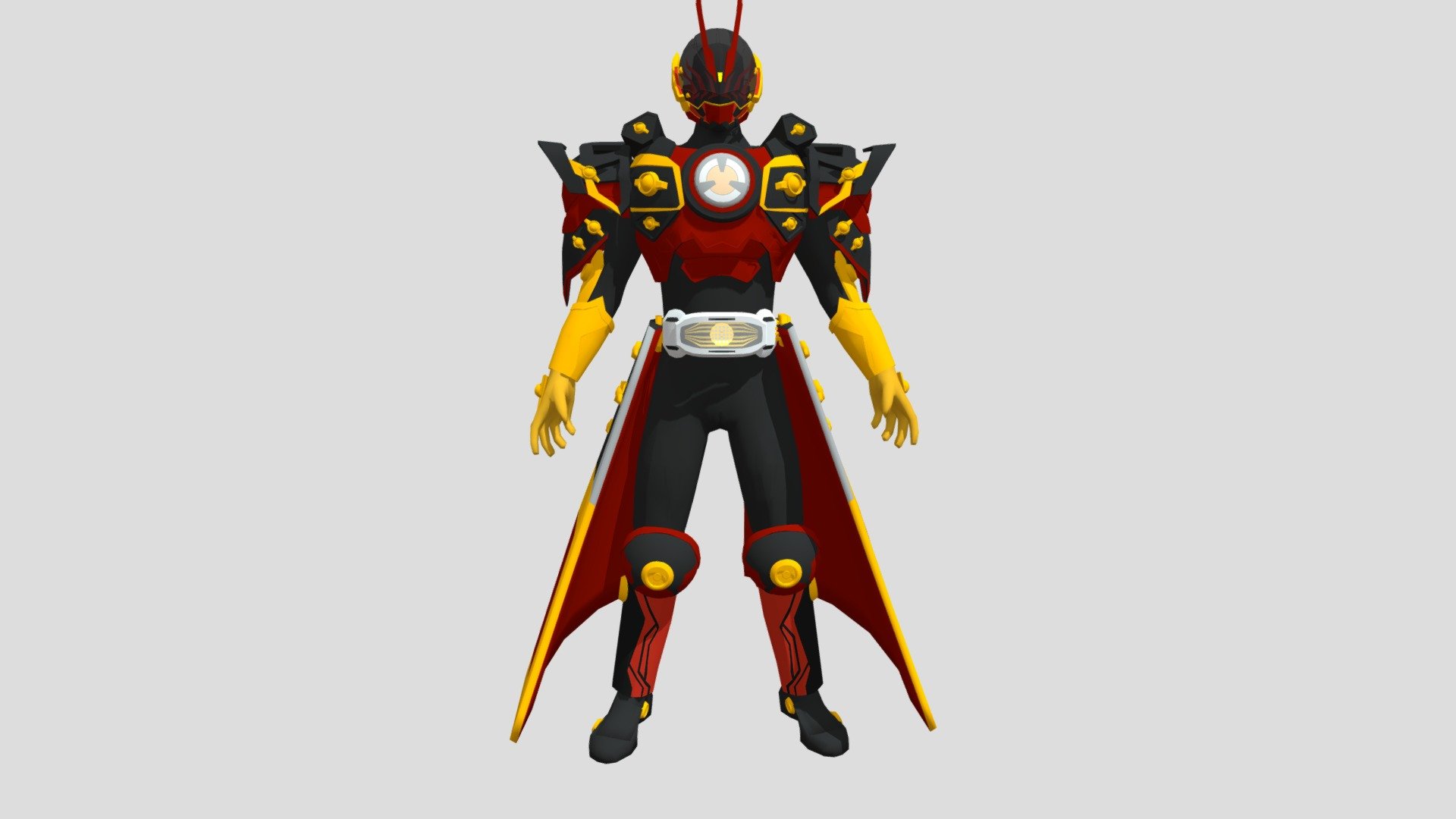 Kamen Rider Regard Tentative 3d model