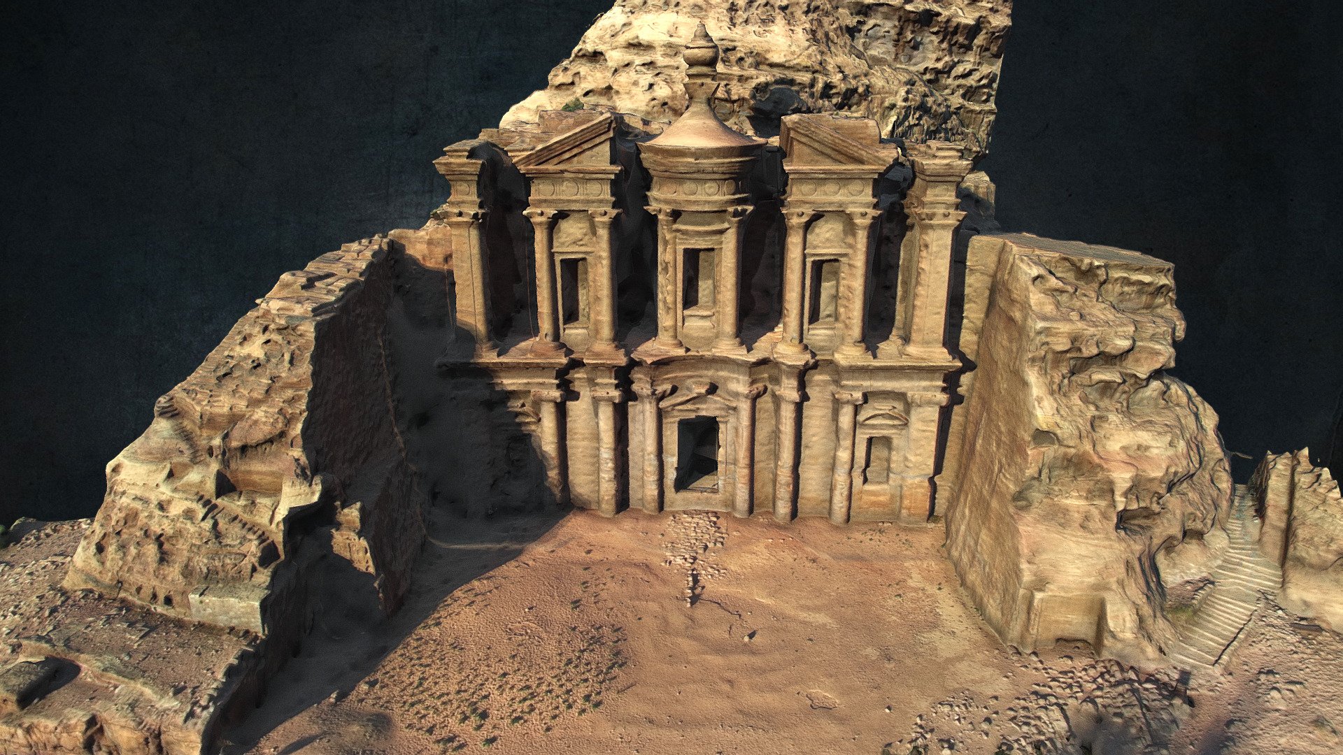 Ad Deir | PETRA JORDANIAN 3d model