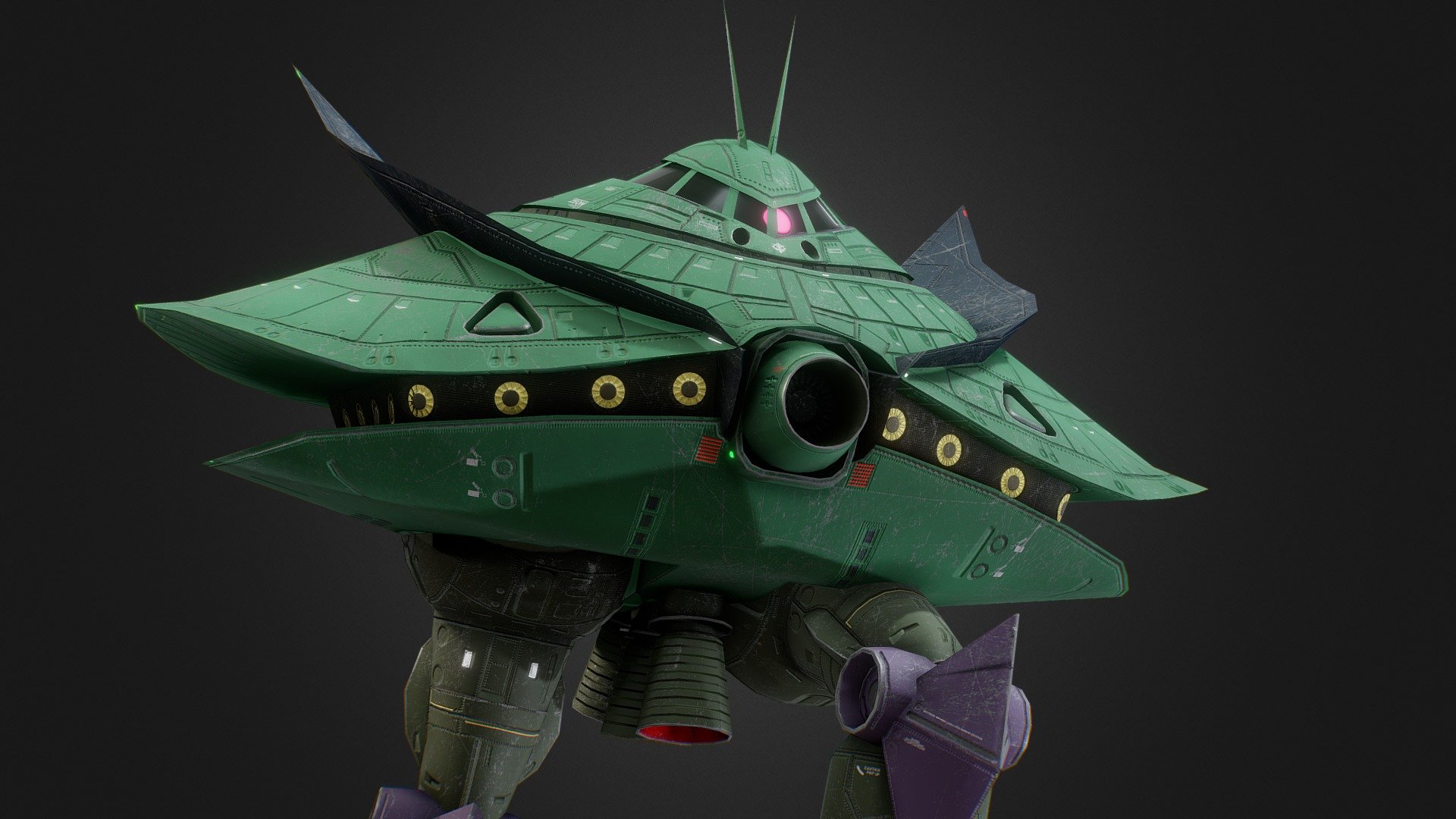 MA-08 Big Zam 3d model