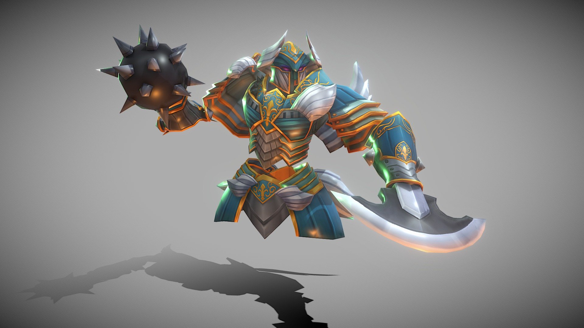 Devil Armor 3d model