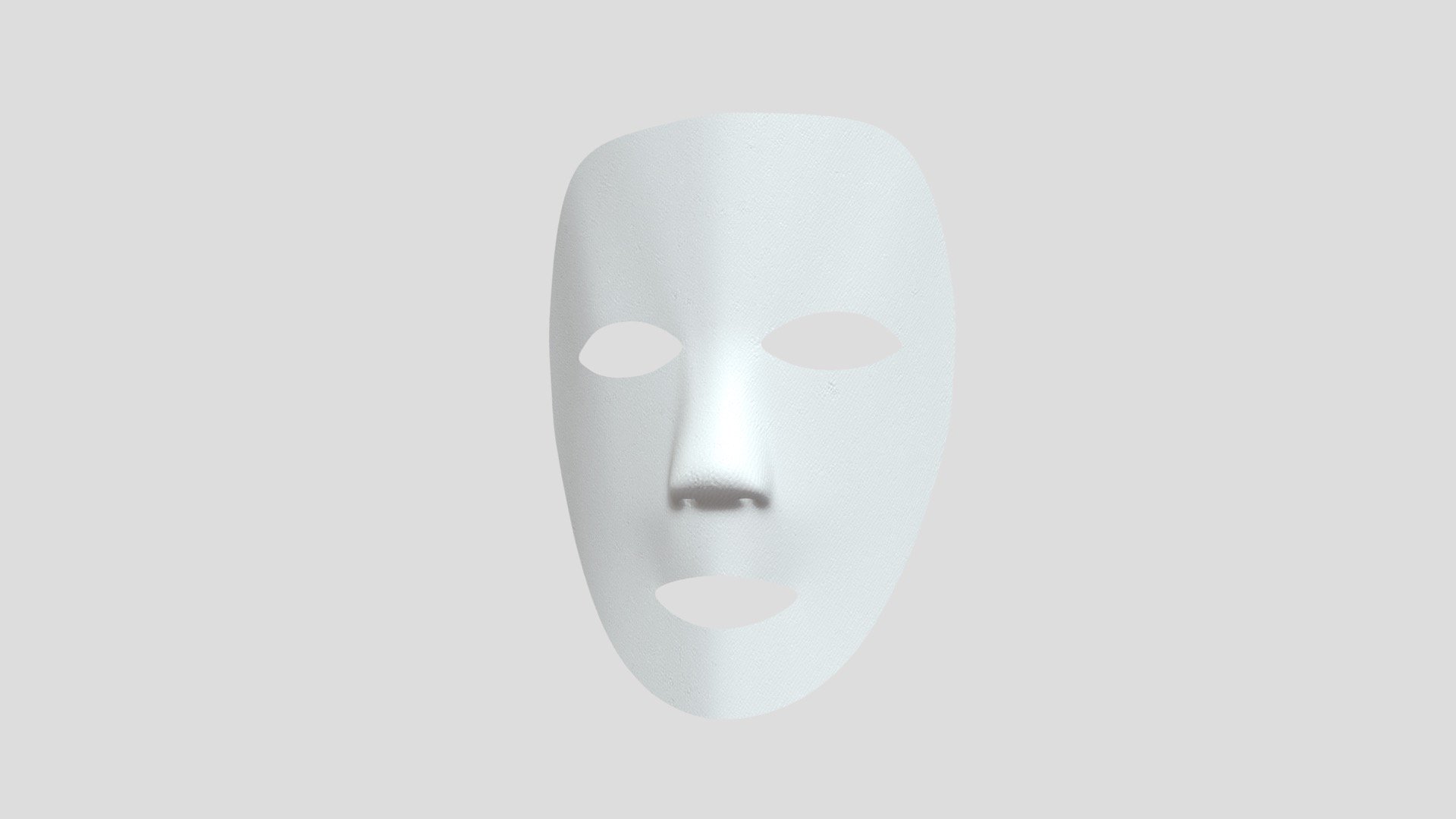 Mask 3d model