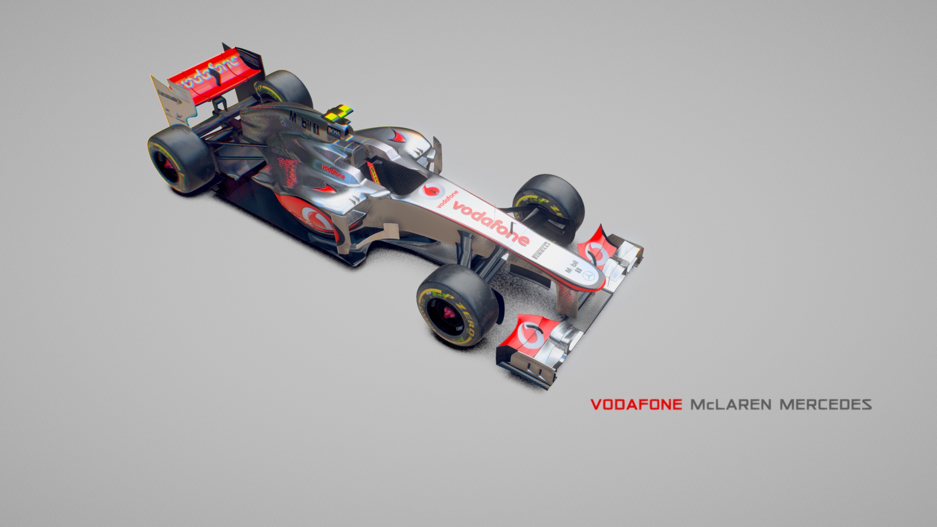 Mclaren MP4 27 3d model