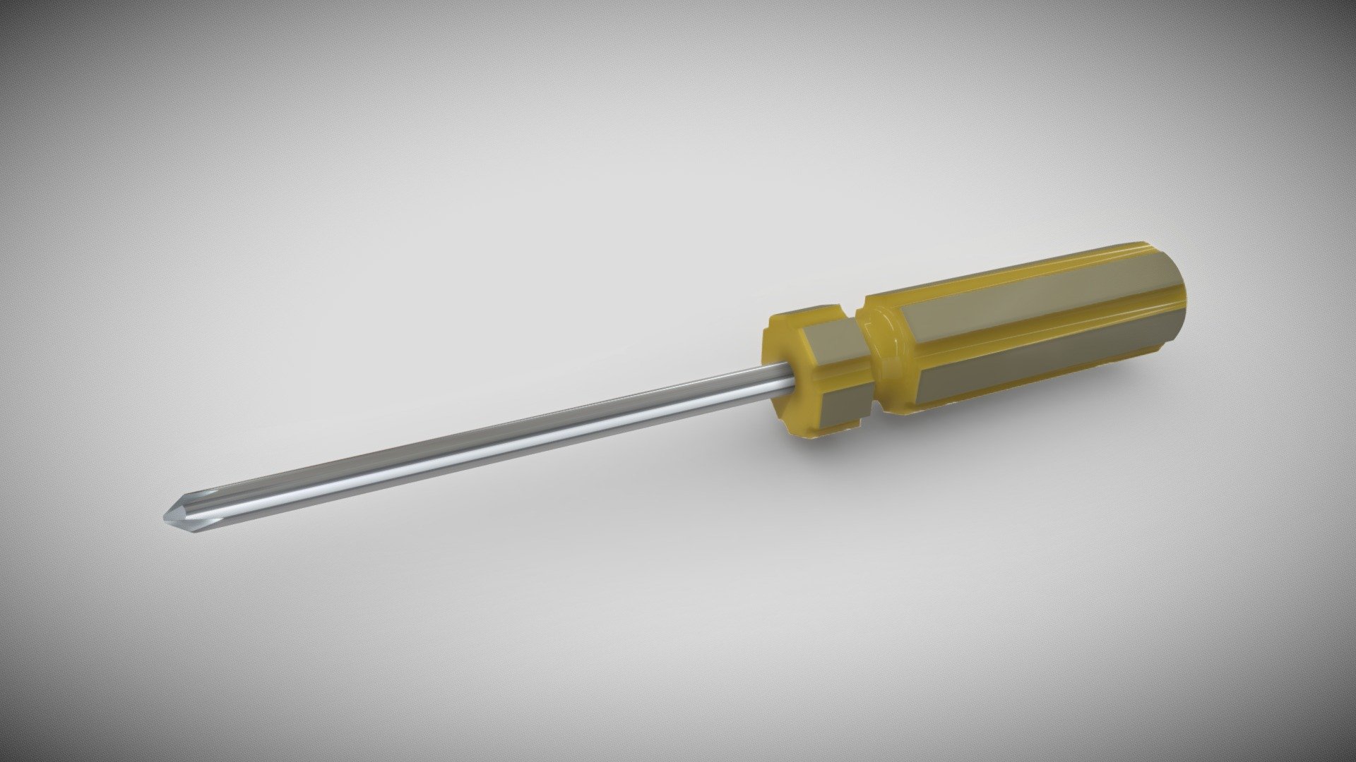 Screw driver 3d model