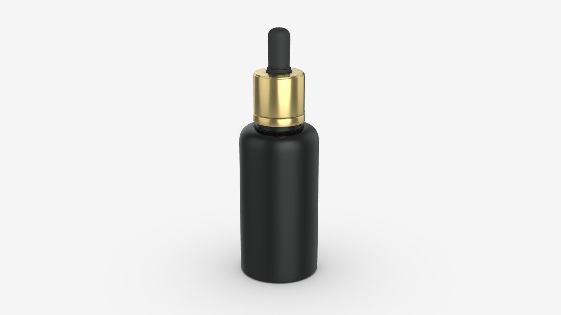 Cosmetics dropper mockup 01 3d model