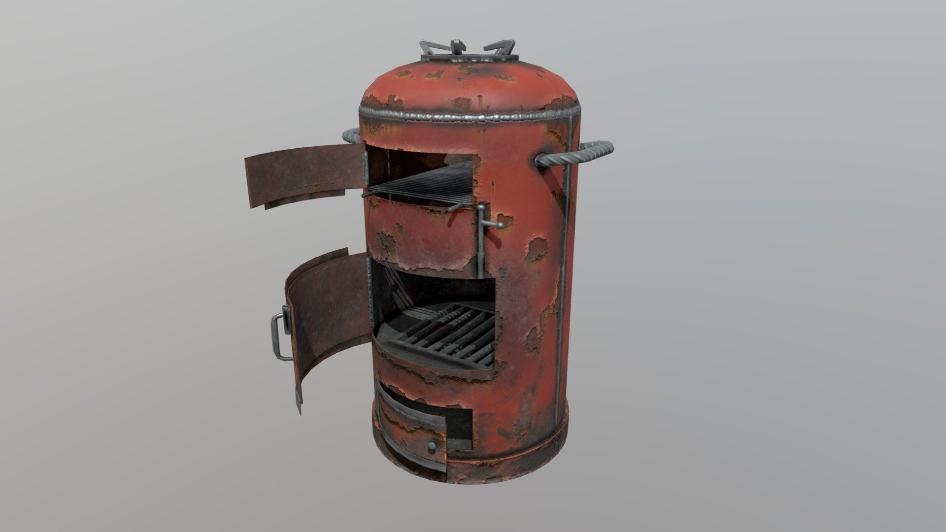 Propan oven 3d model