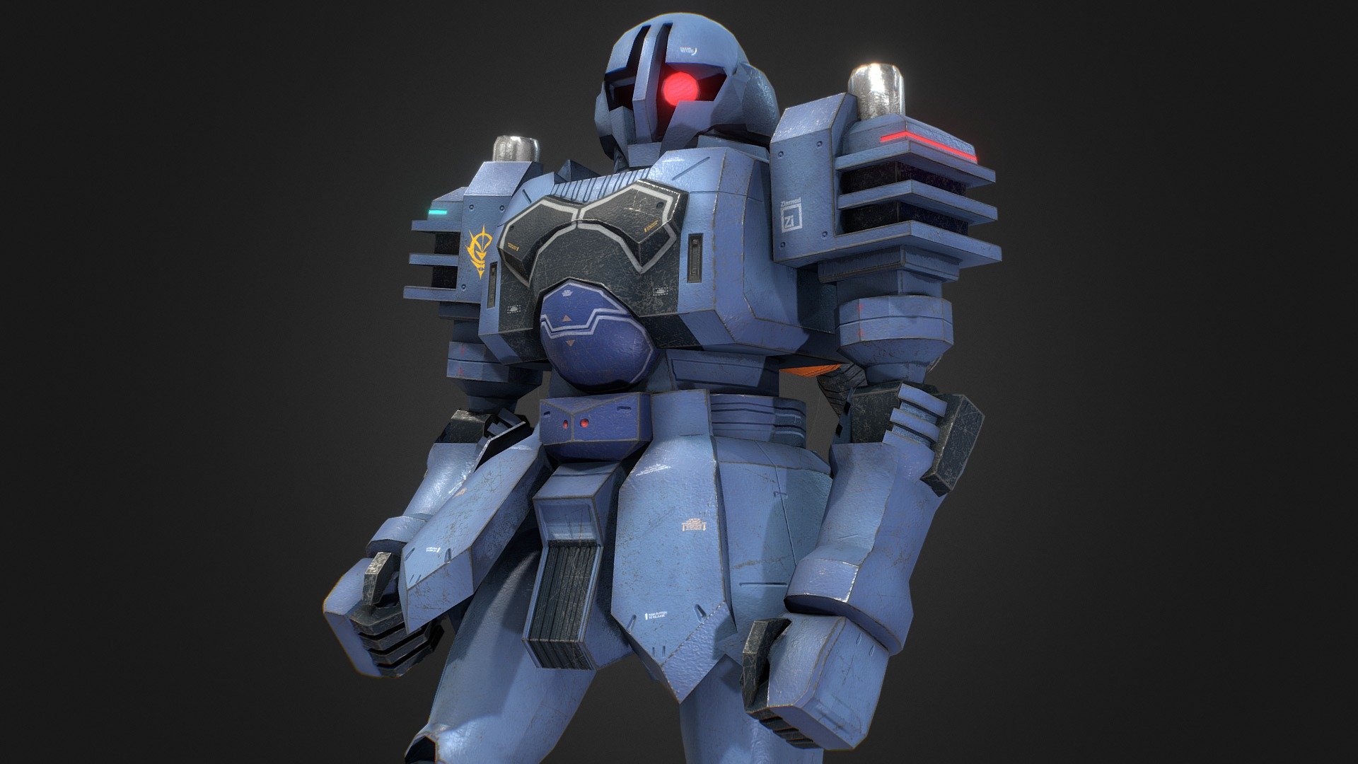 EMS-10 Zudah 3d model