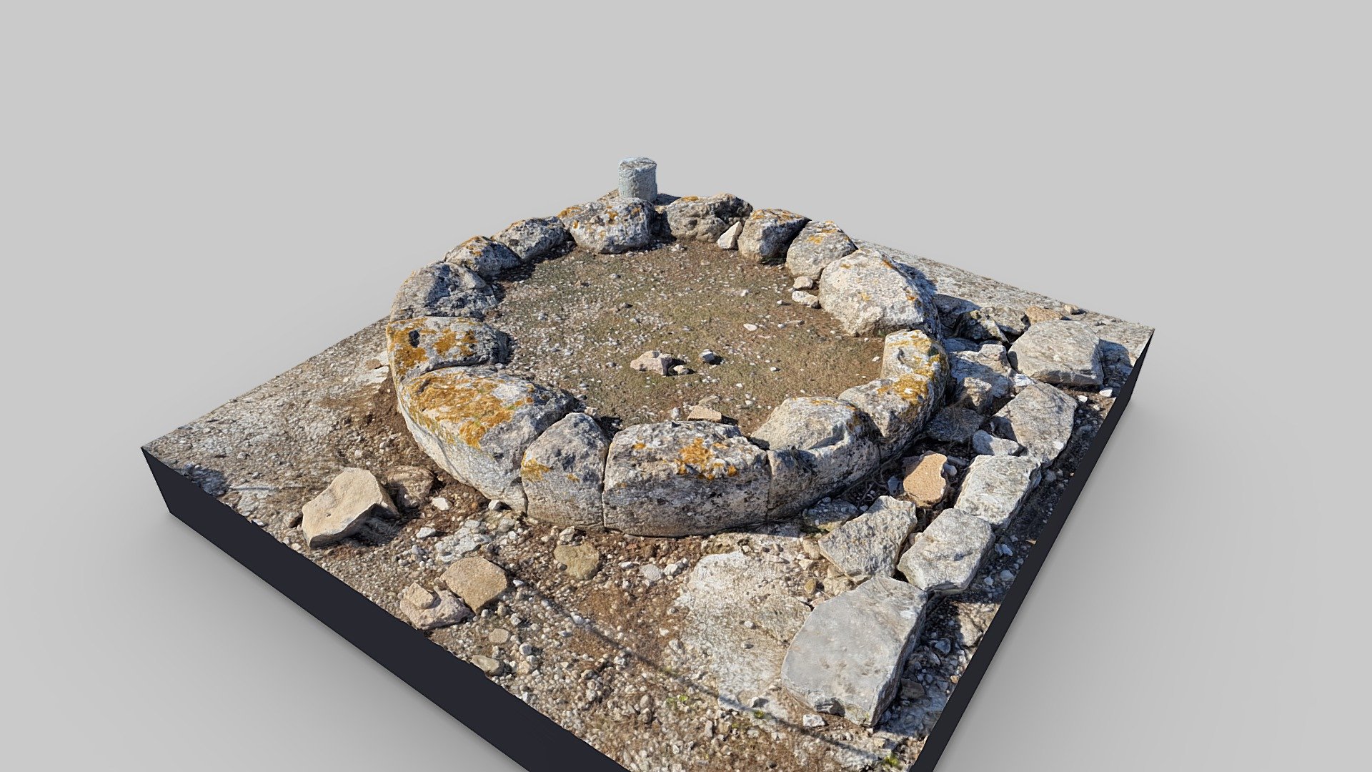 Tiryns Altar 3d model