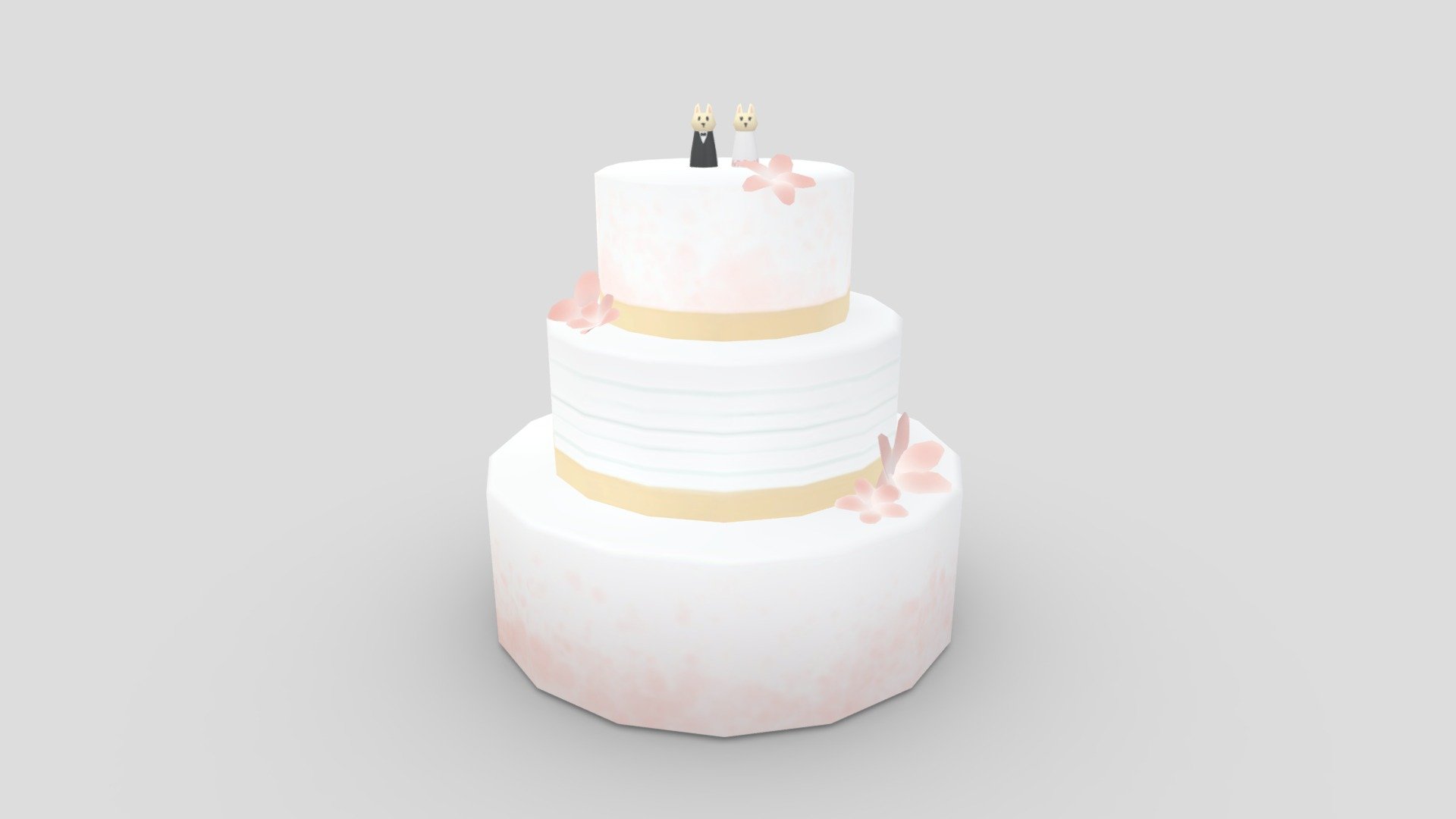 Wedding Cake 3d model