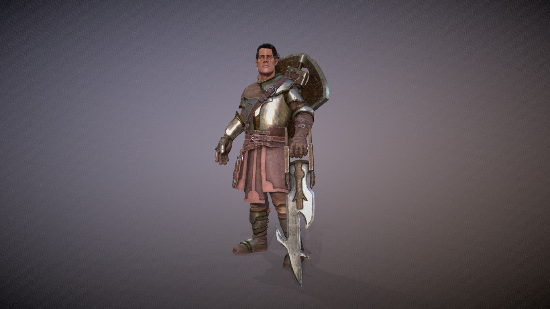 Warrior 3d model