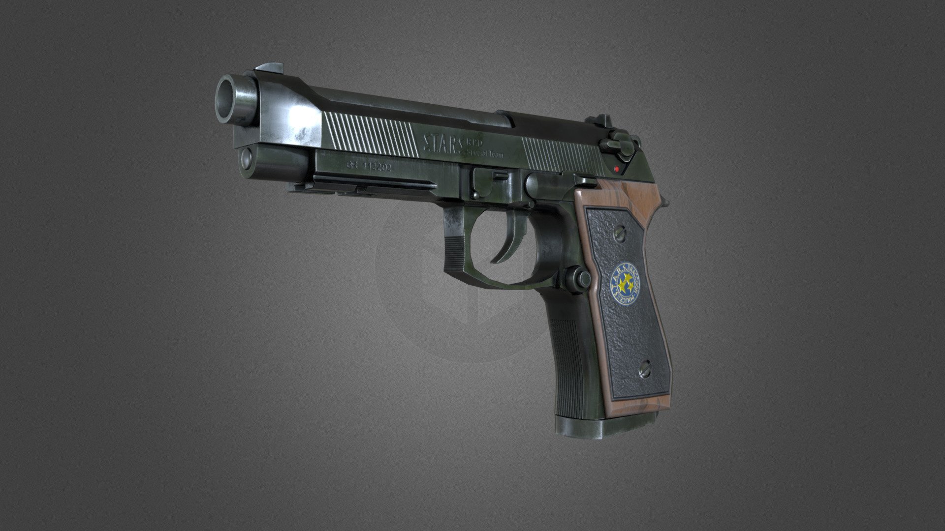 M9A1 Samourai Edge 3d model