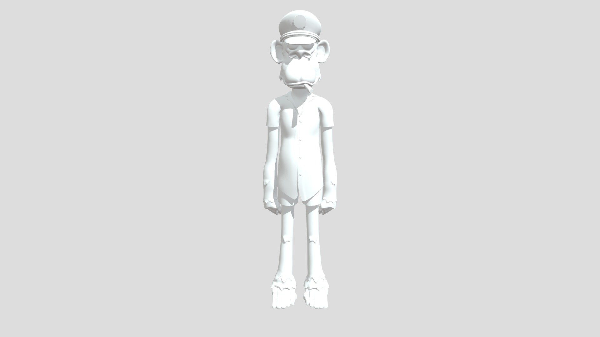 Bored Ape 3d model