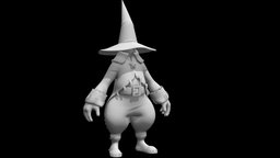 Fan art Black Mage from Final Fantasy IX