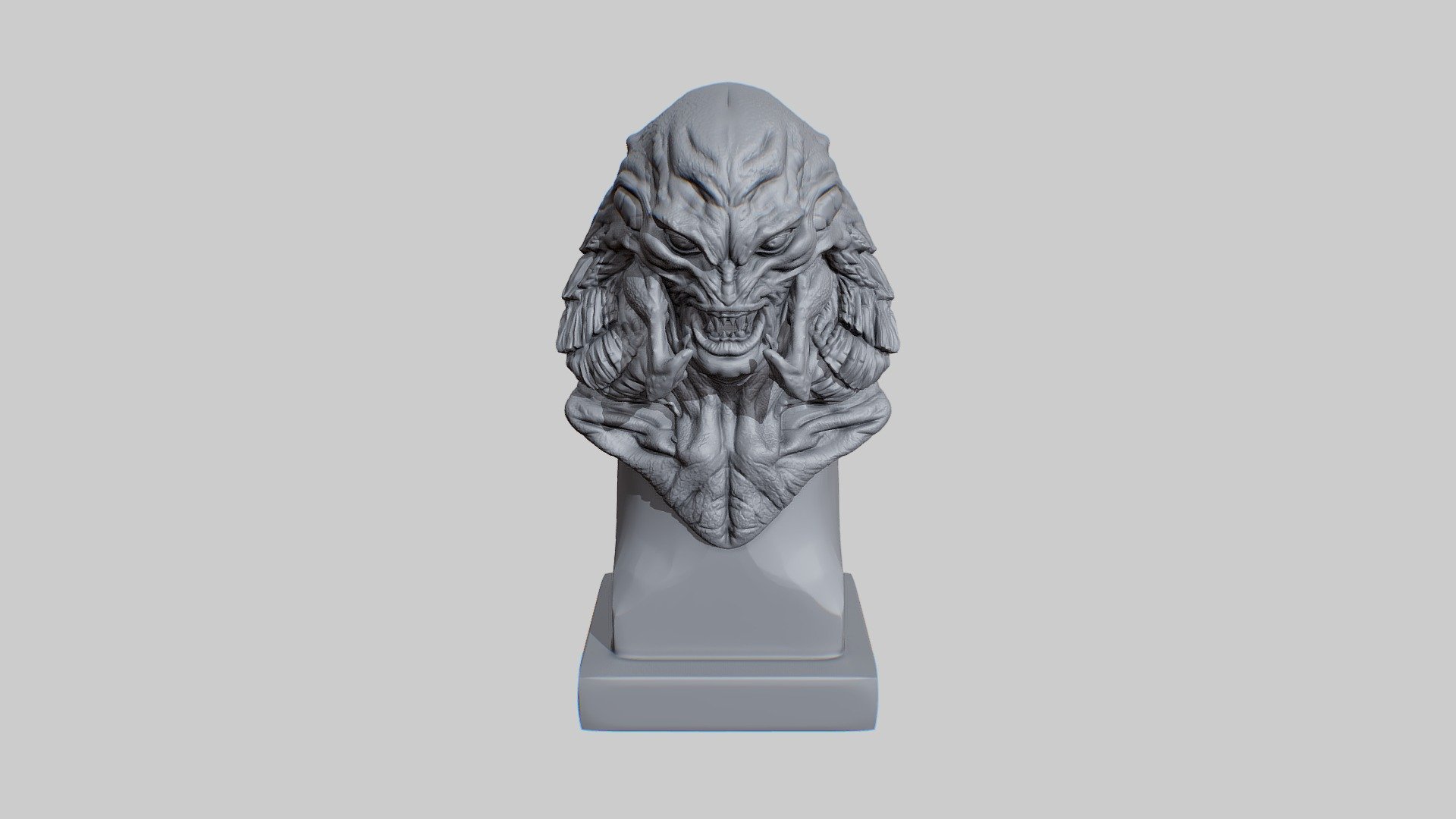 Arlen Crane bust 3D print model 3d model