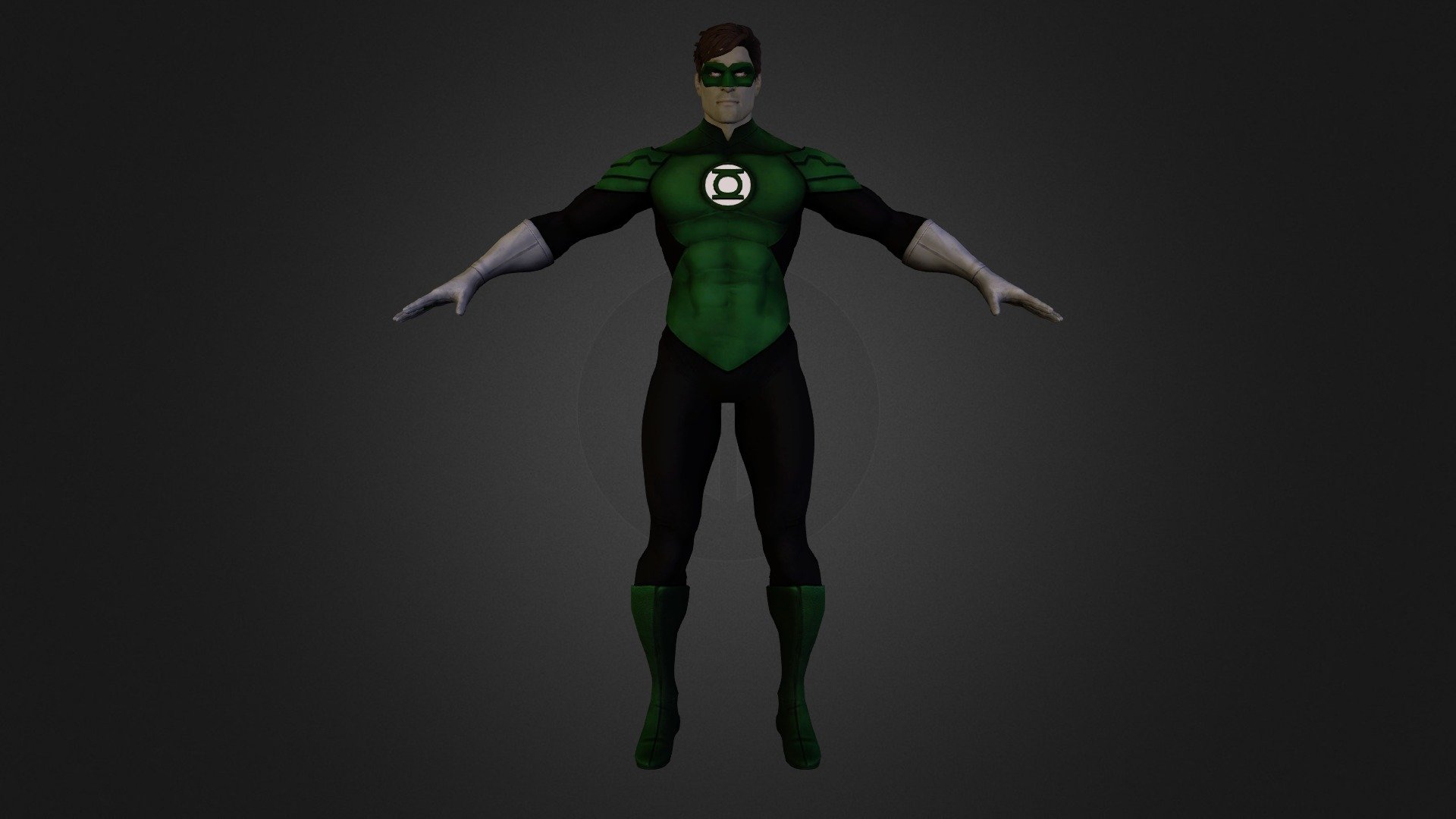 Green Lantern new 52 3d model