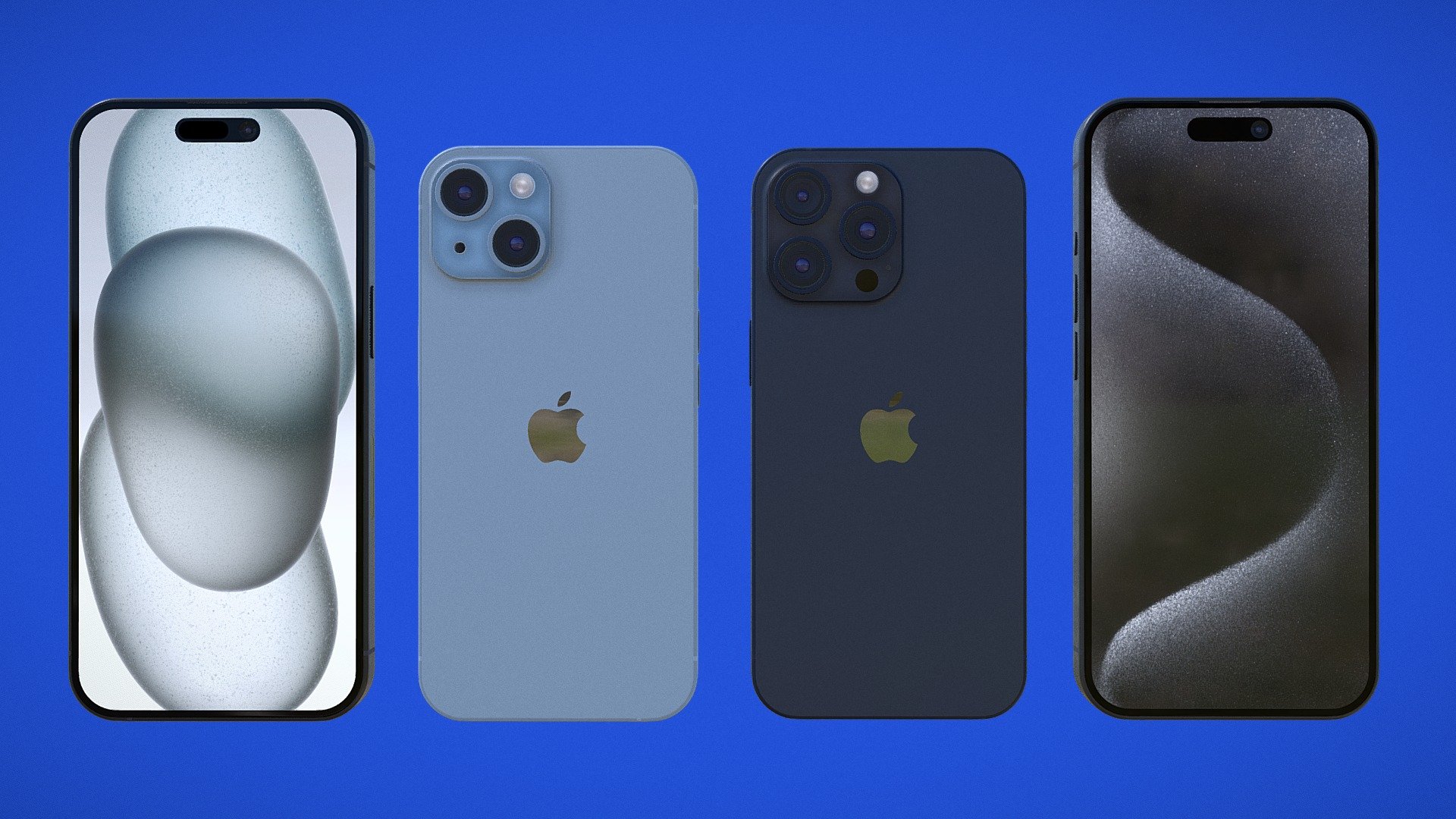 Apple iPhone 15 3d model