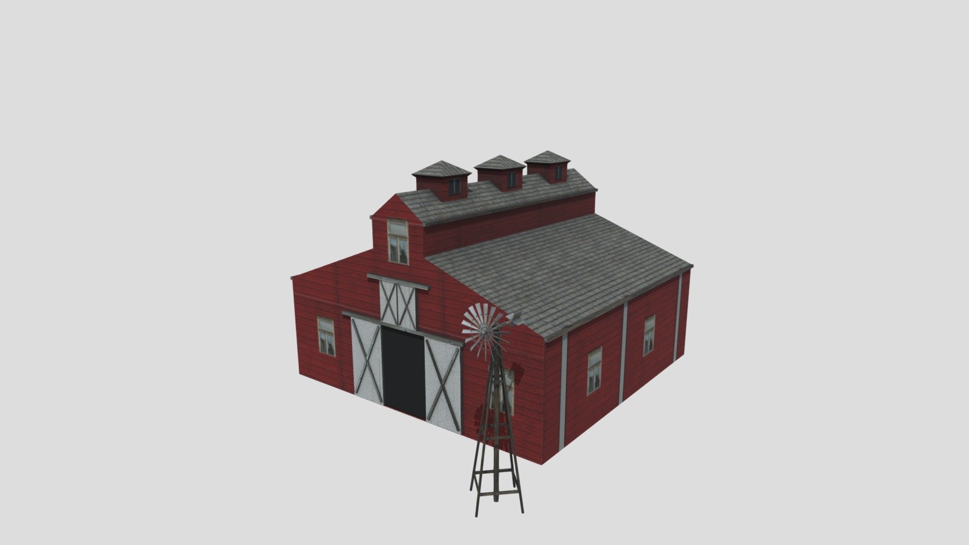 Barn 3d model