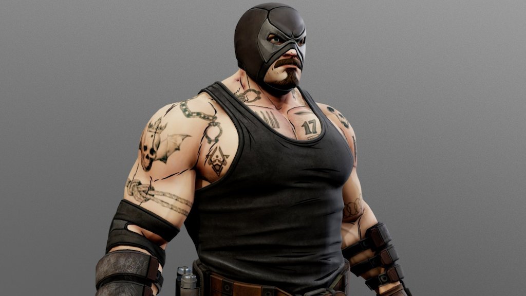 Bane 3d model