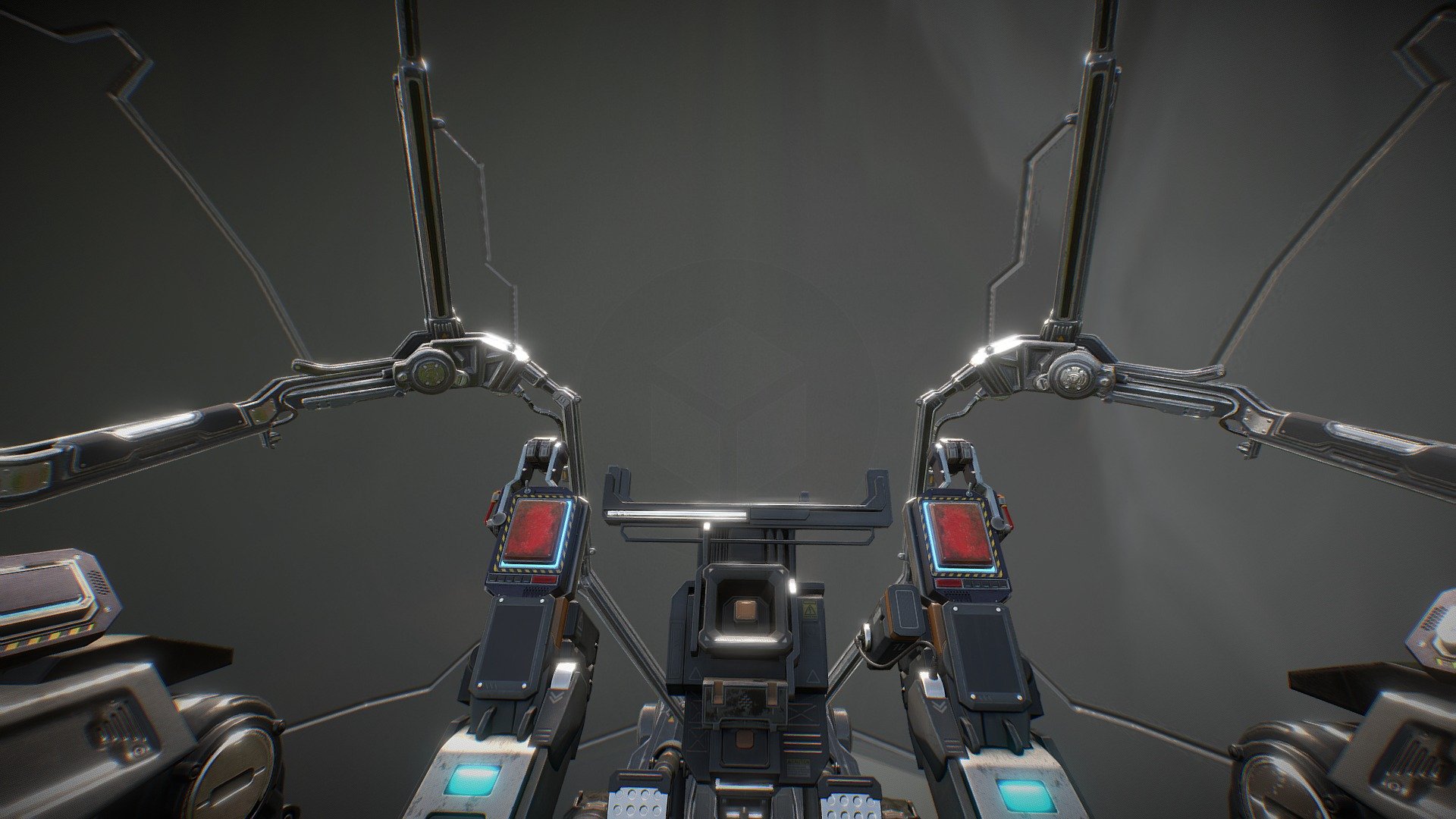 USFF Cockpit 3d model