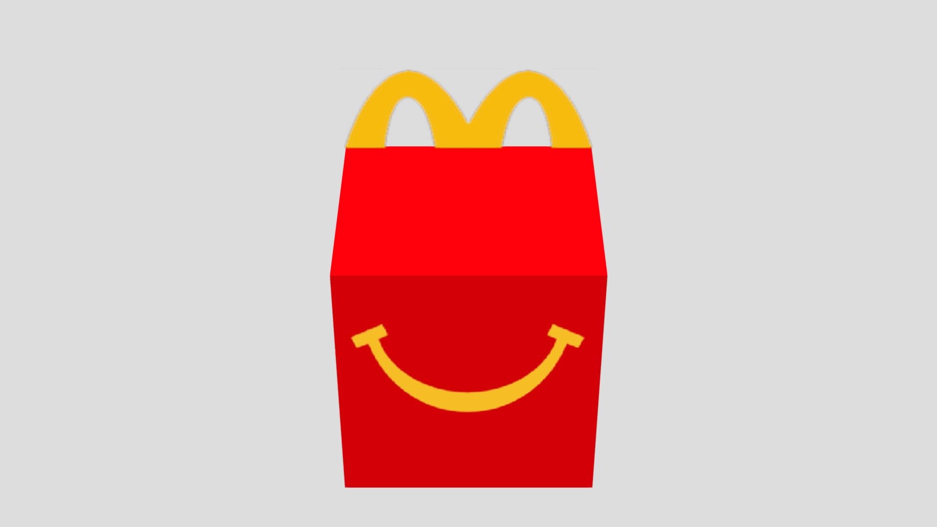 McDonal´s Happy Meal 3d model