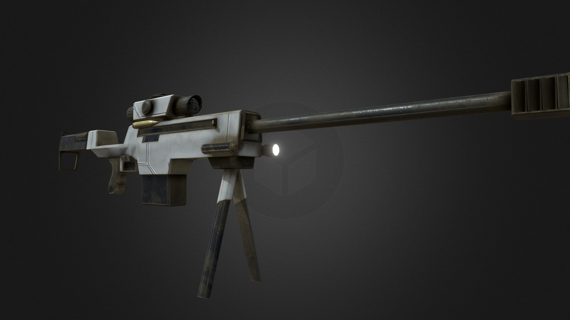 Transforming gun 3d model