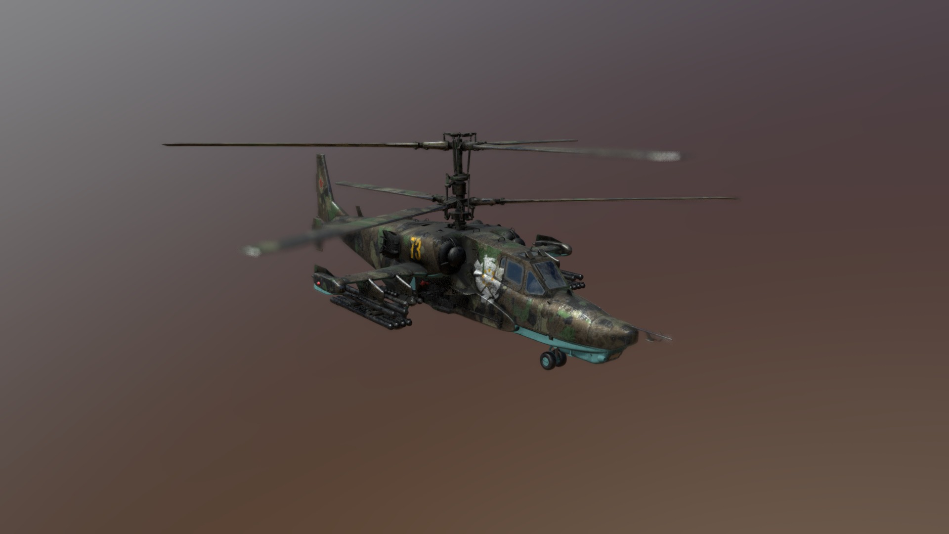 Helicopter 3d model