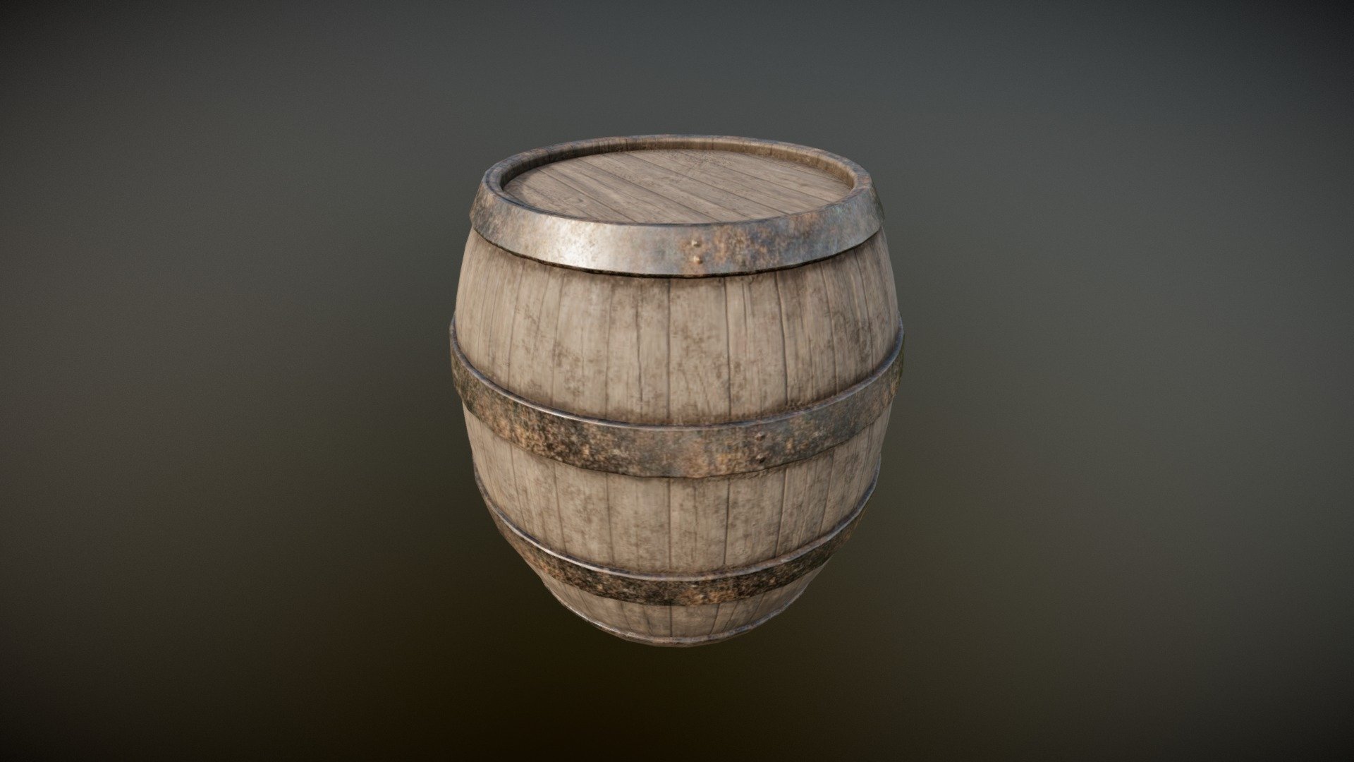 Barril 3d model