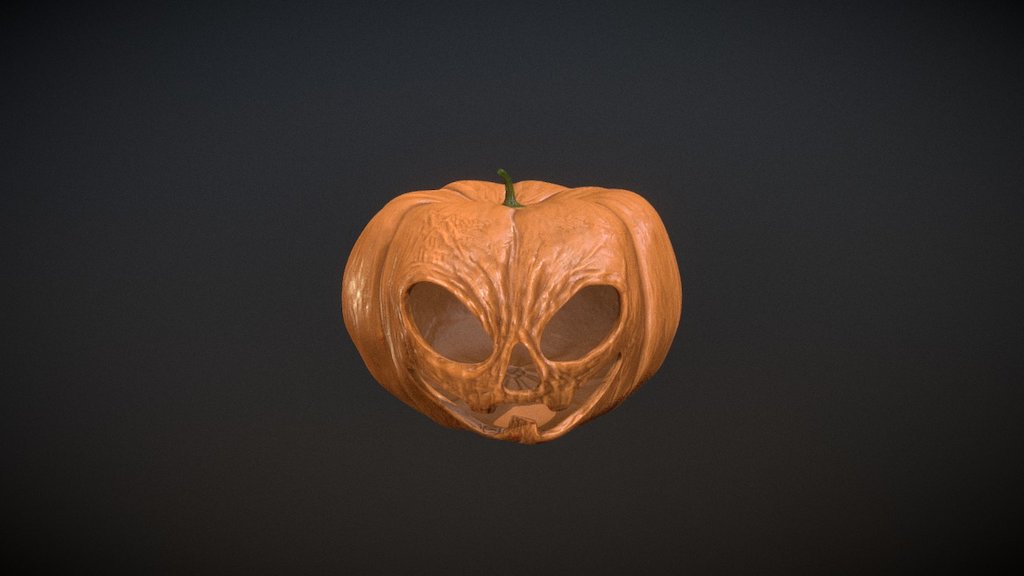 Evil Pumpkin 3d model