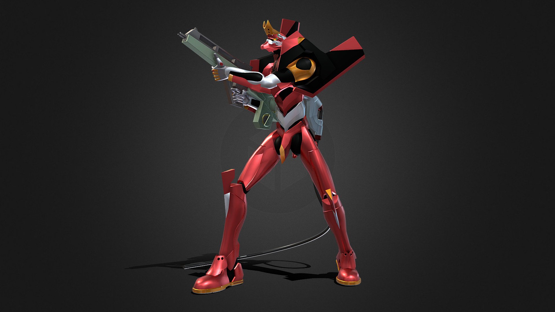 Evangelion Unit 02 3d model