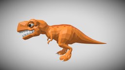 [Low Poly] Tyrannosaurus