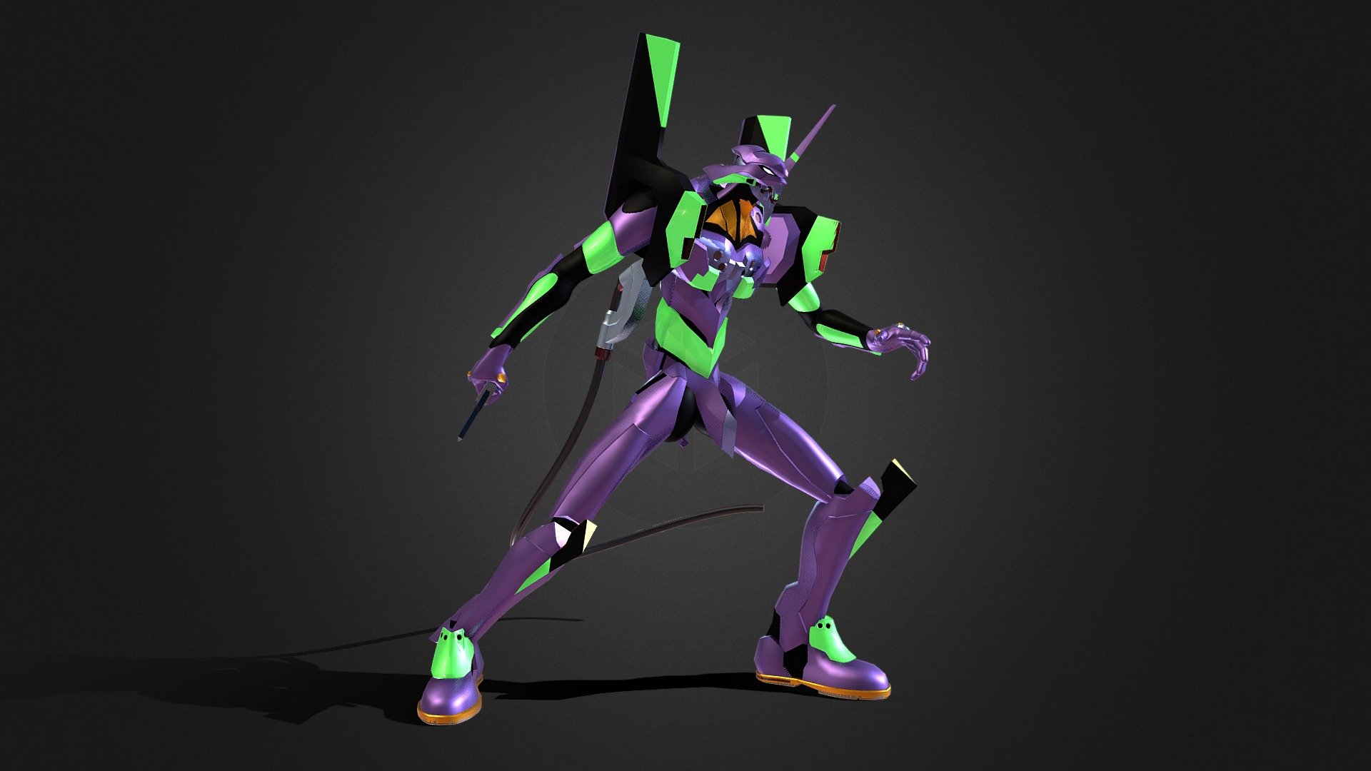 Evangelion Unit 01 3d model