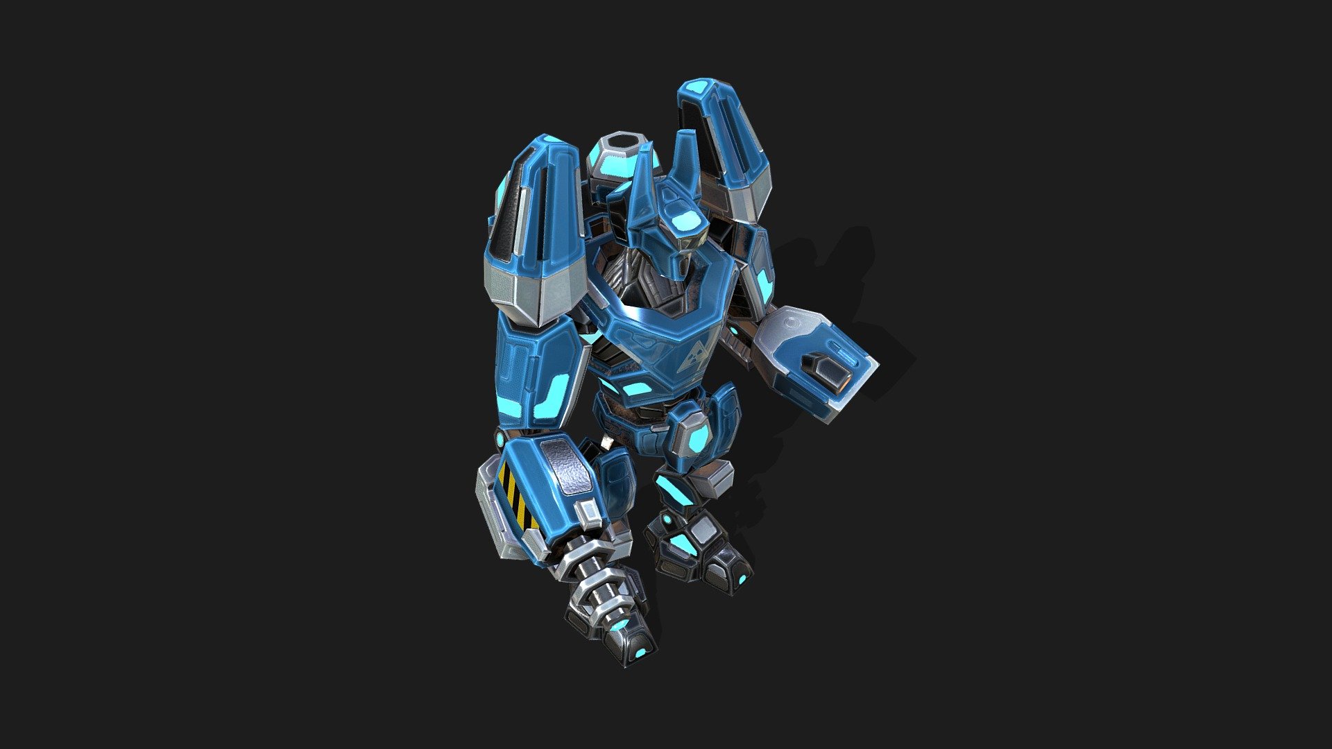 xWar: Commander Phy 3d model