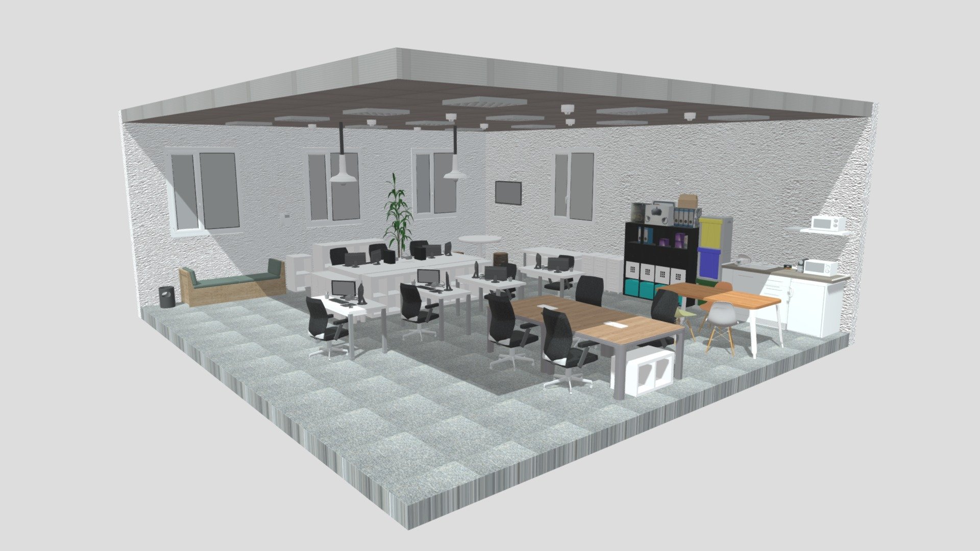 Office 3d model