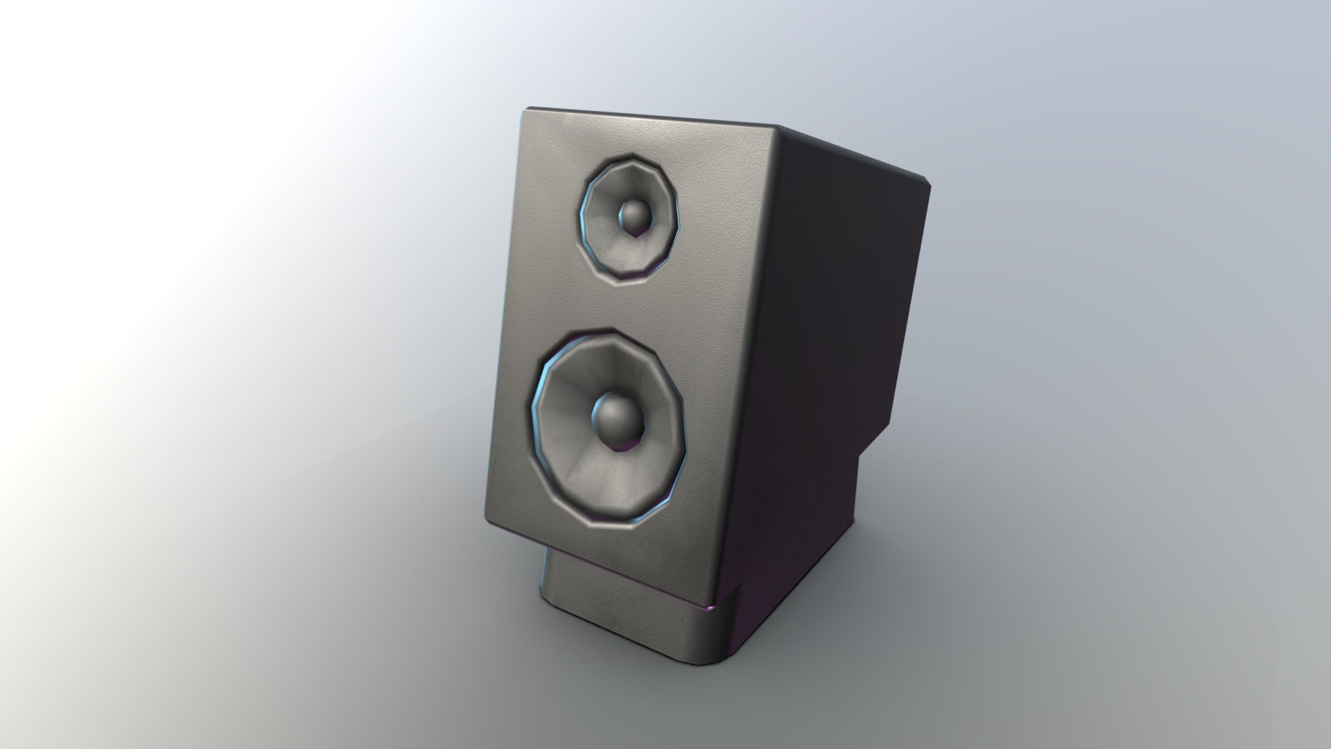 sound box 3d model