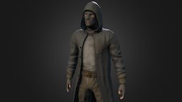 S.T.A.L.K.E.R.-Inspired Game Character