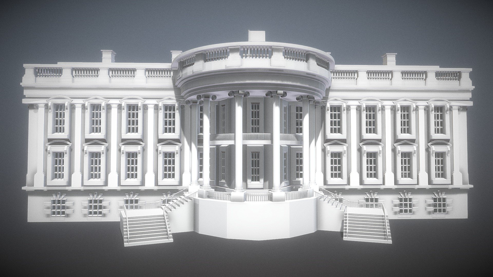 White House 3d model