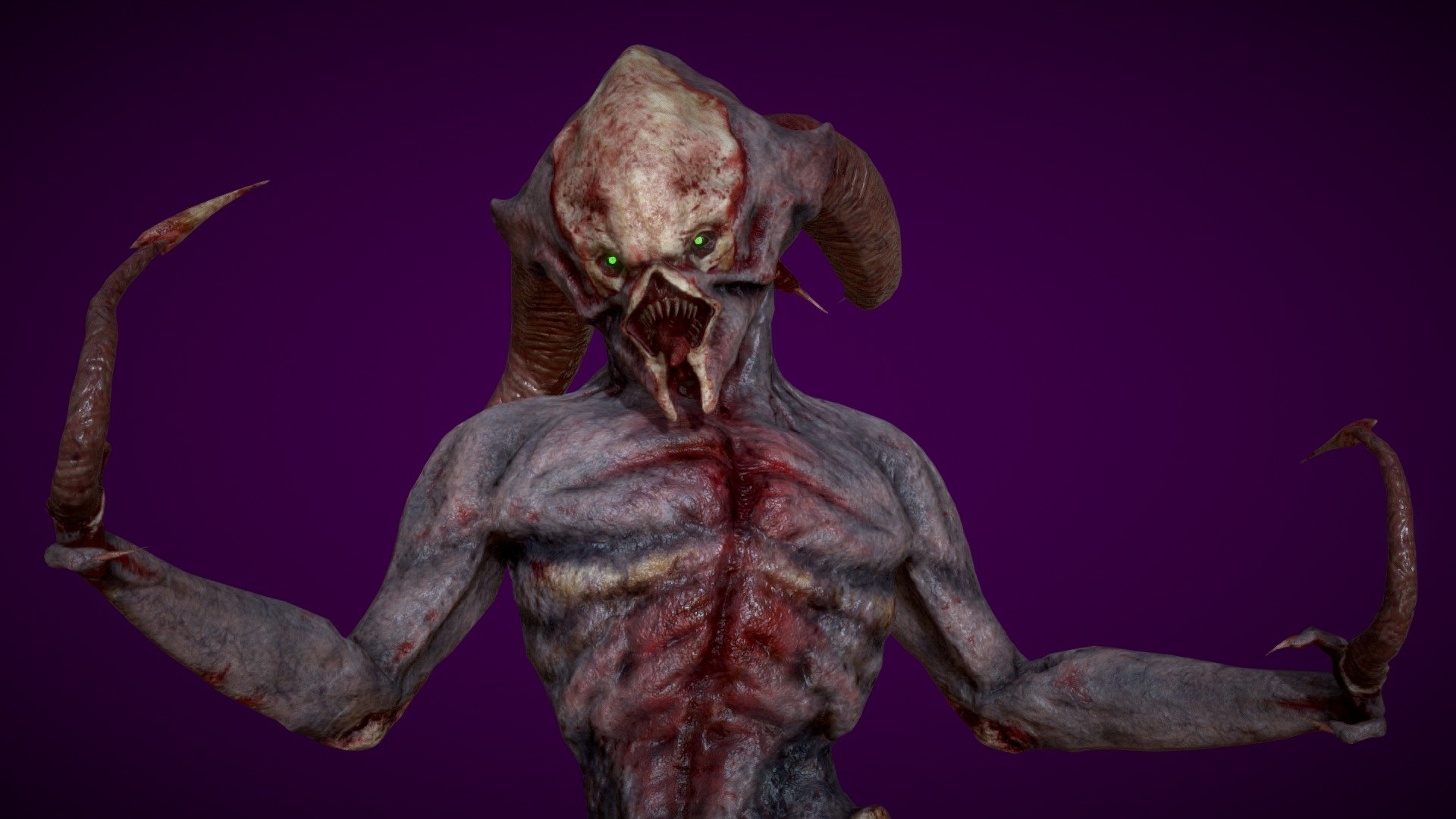 Lasher Demon 3d model