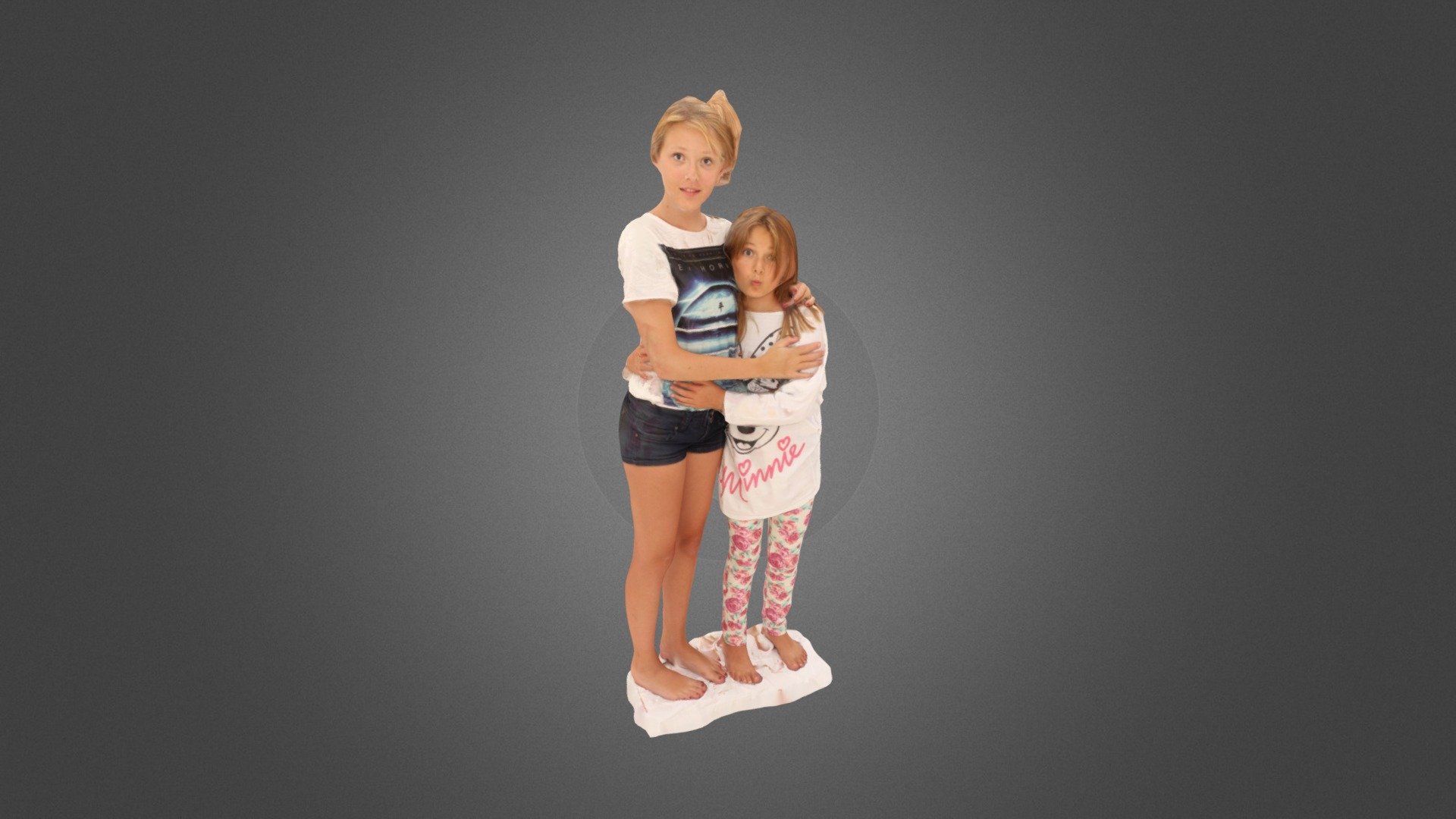 The kids 3d model