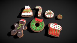 Festive Christmas Cookies