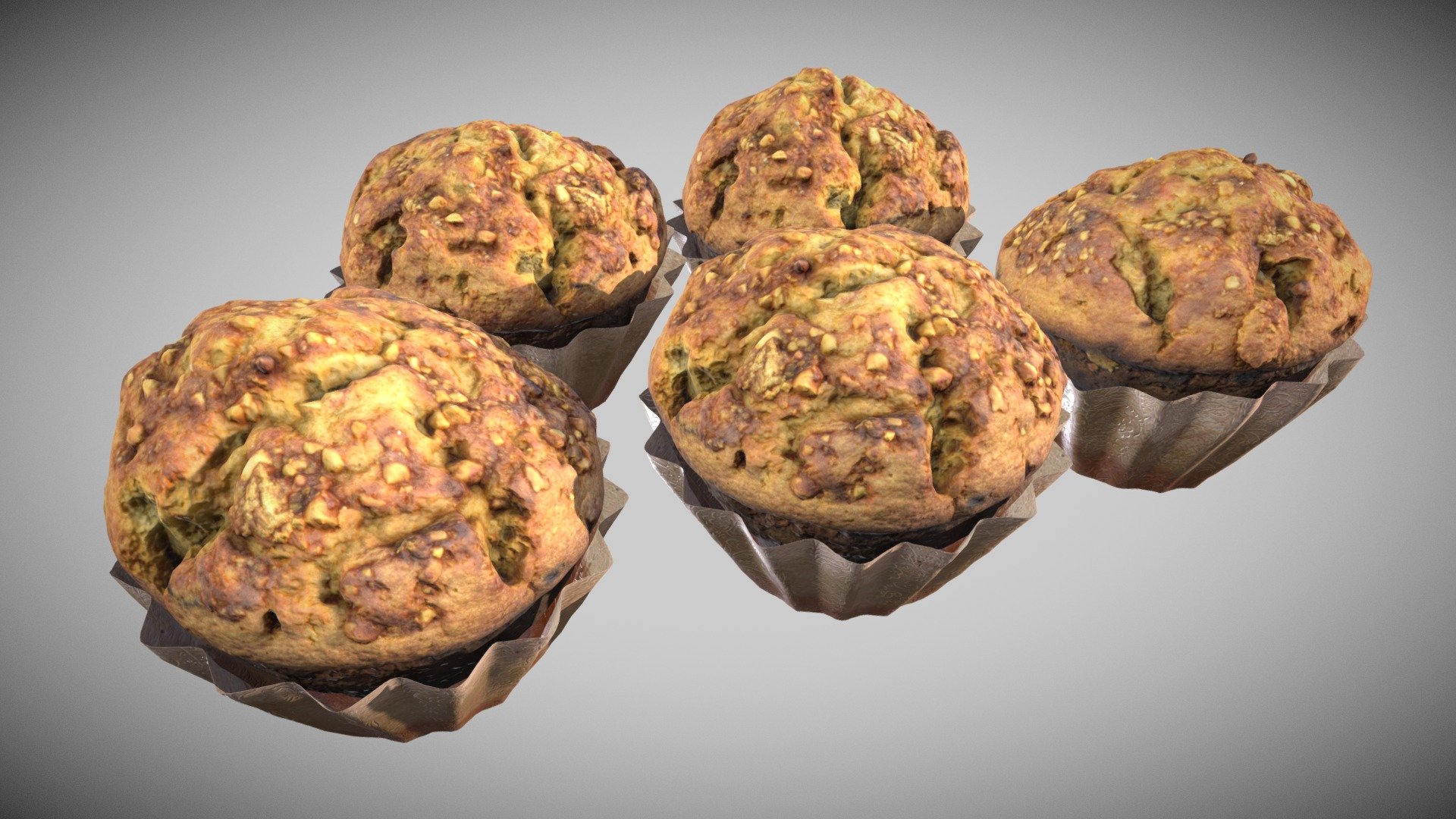 Muffins 3d model