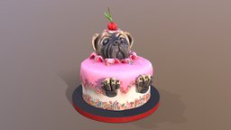 Pug Cake