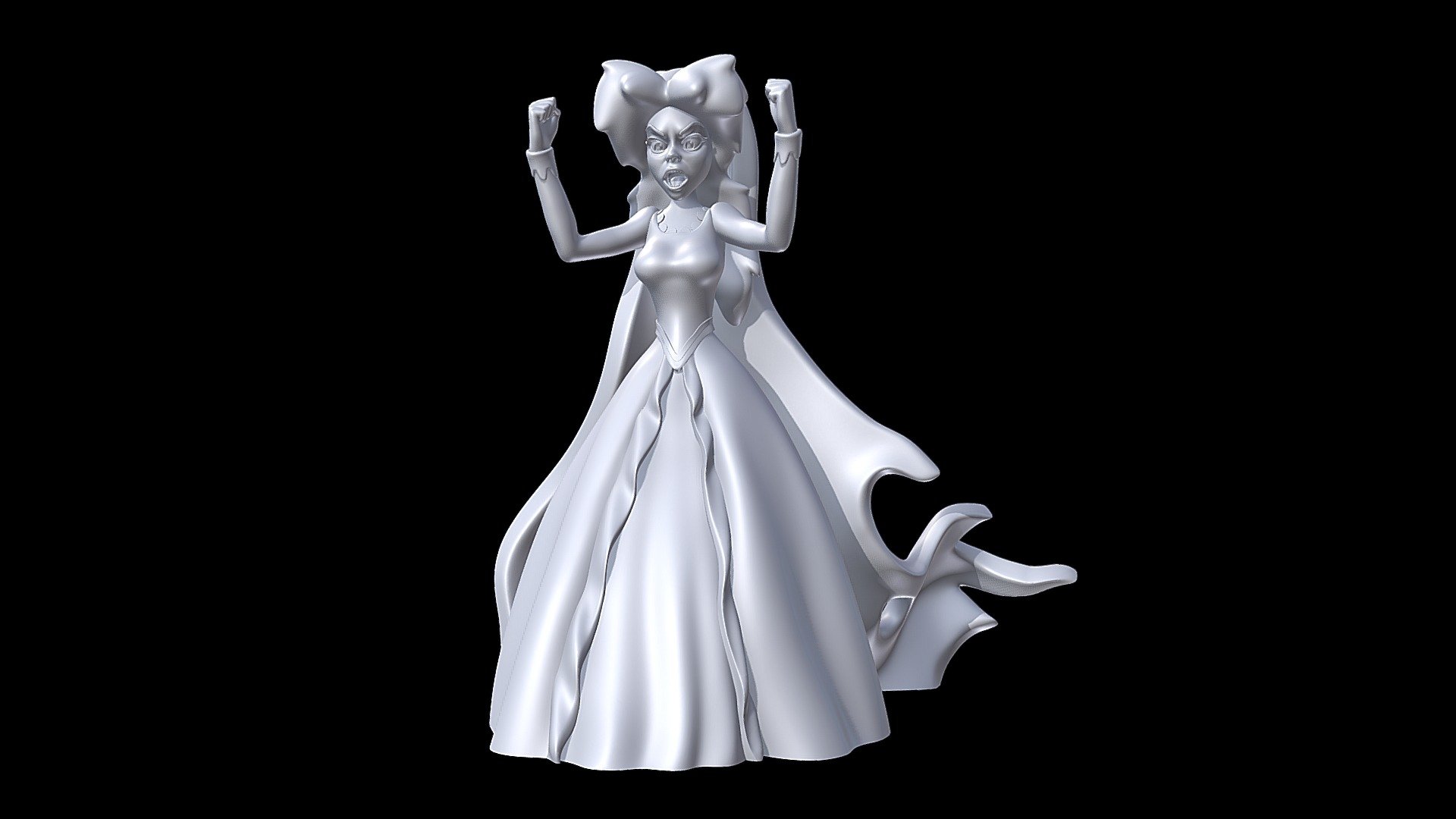 Ursula as Vanessa 3d model