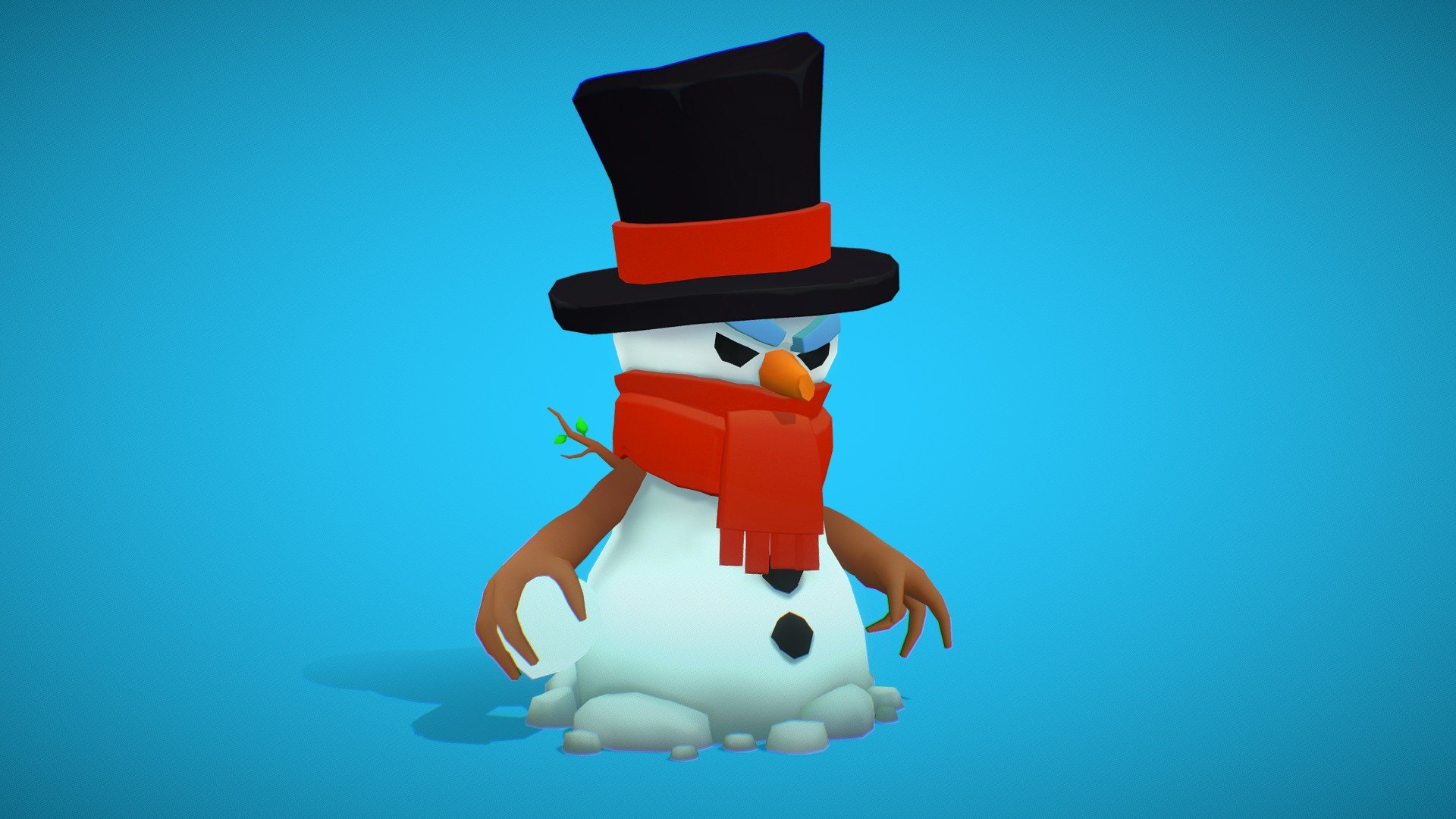 SNOWMAN 3d model