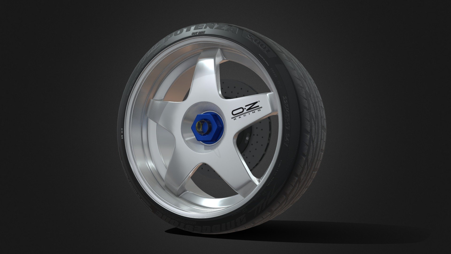 O.Z Crono LeMans 3d model