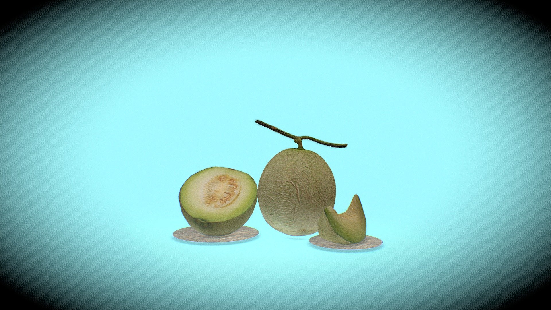 melon Max 3d model