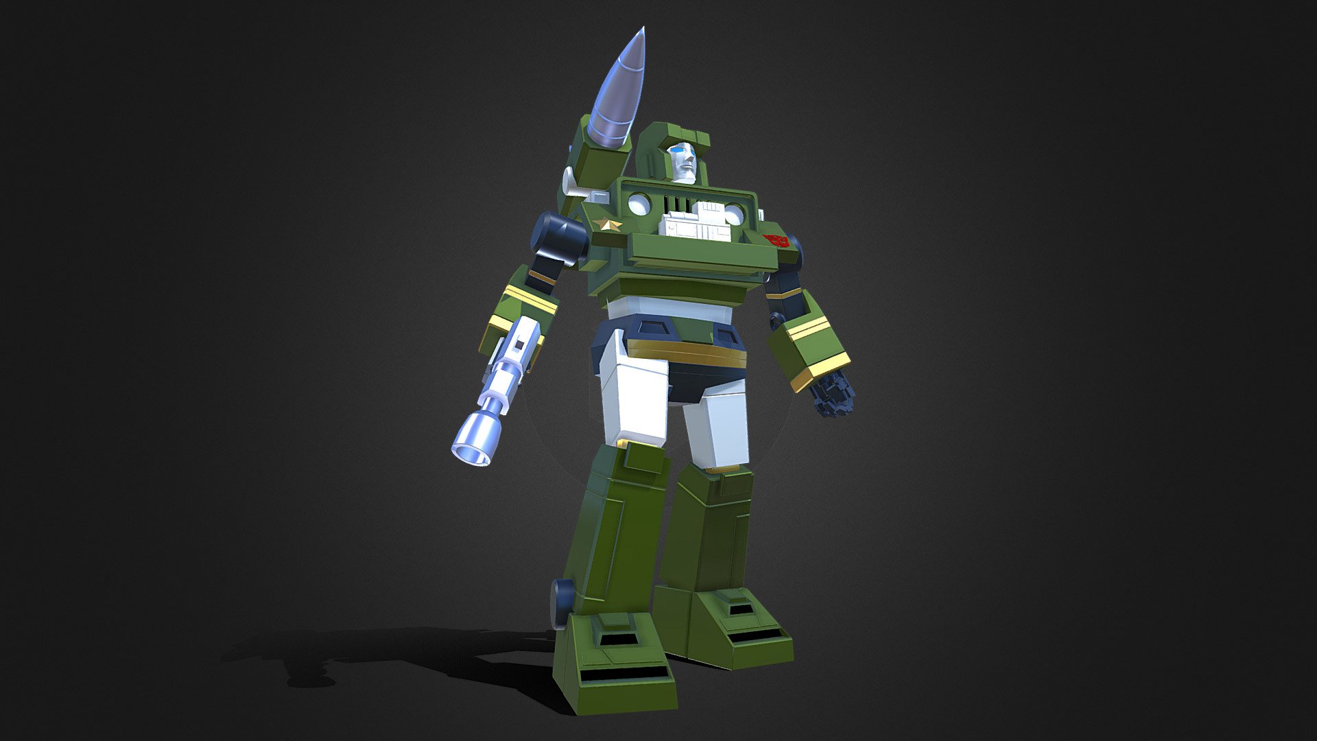 G1 Hound 3d model